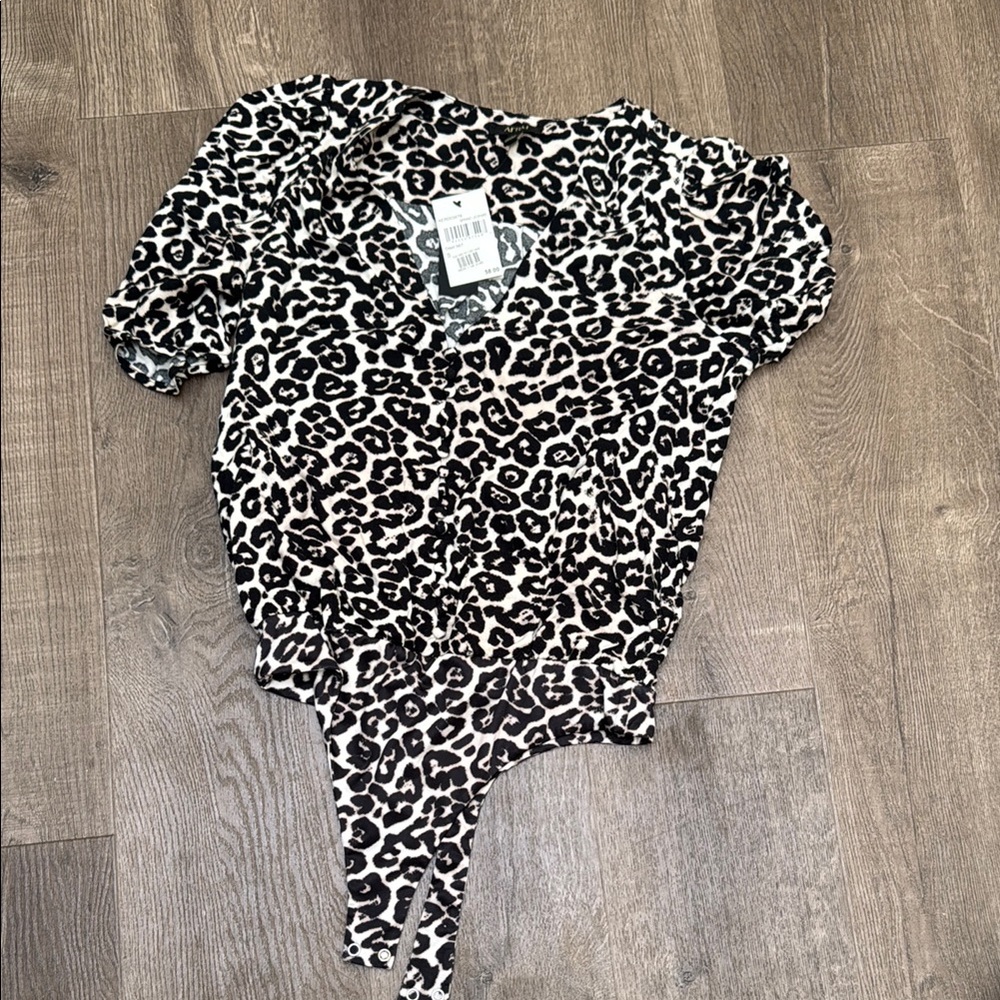 Leopard Print Women's Top